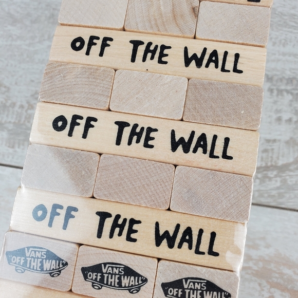 Vans Jenga Style Stacking Block Game - Picture 4 of 6